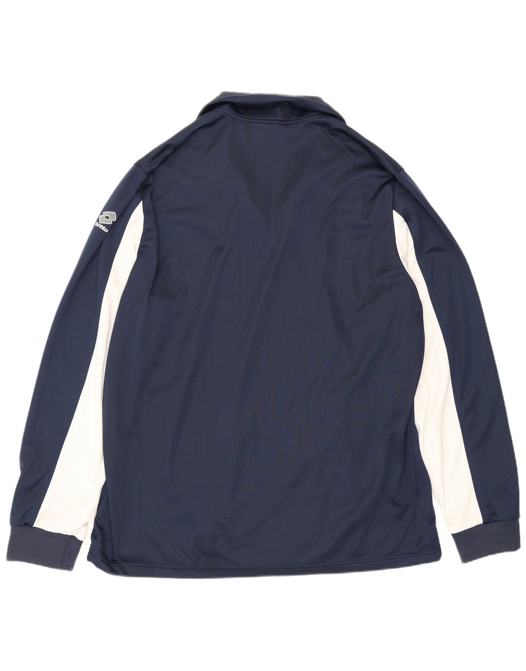 Lotto Træningsdragt til mænd Topjakke 3XL Marineblå Colourblock Polyester