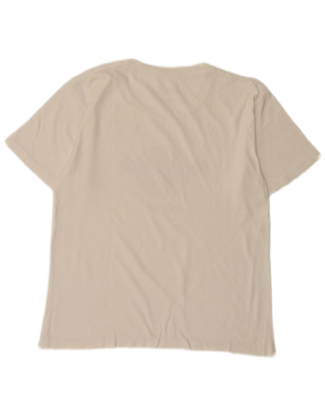 Hard Rock Cafe Dame Dublin Grafisk T-Shirt Top UK 18 XL Hvid Bomuld