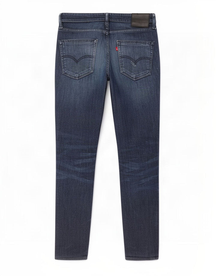 Levi's Slim Jeans til mænd W32 L32 blå bomuld
