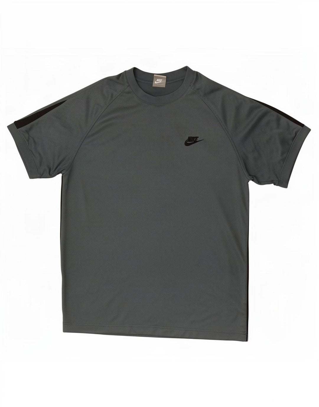 Nike T-shirt top mellem grøn farveblok polyester