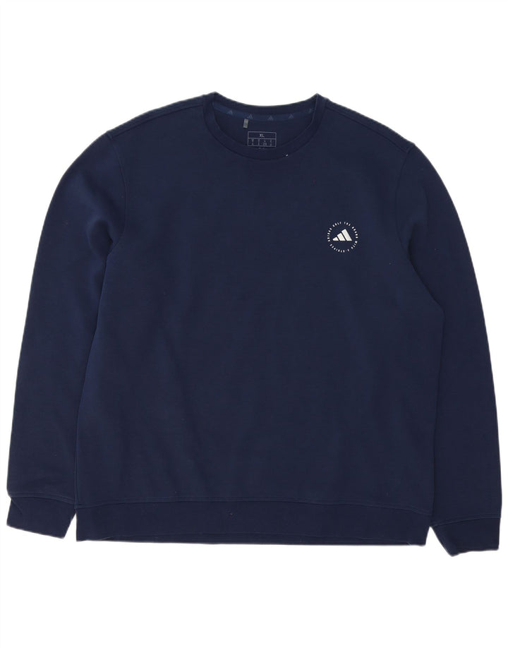 Adidas Sweatshirt Jumper til mænd XL Marineblå
