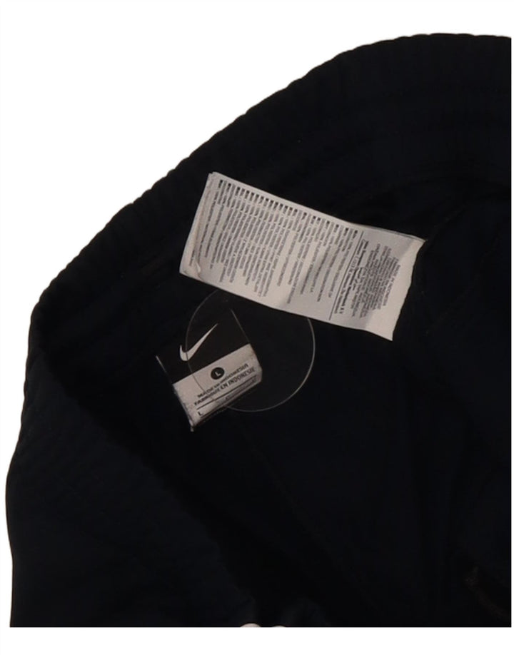Nike Træningsdragt bukser til mænd Joggers Large Navy Blue Polyester