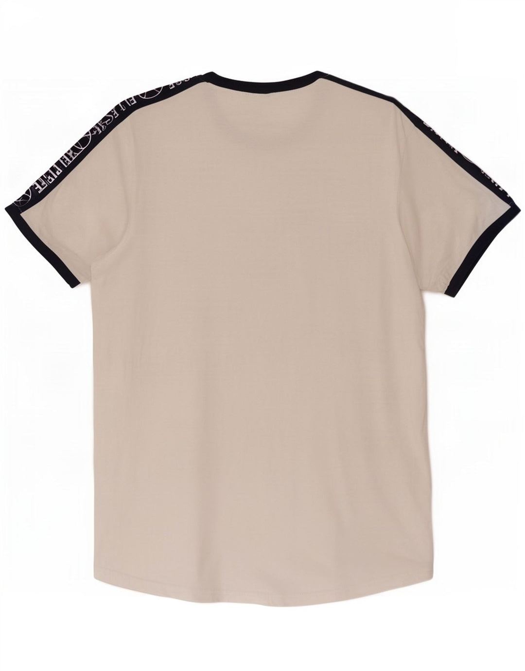 Ellesse Herre Grafisk T-Shirt Top Medium White Colourblock
