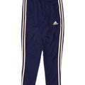 ADIDAS drenge Climacool træningsdragt bukser 11-12 år marineblå polyester