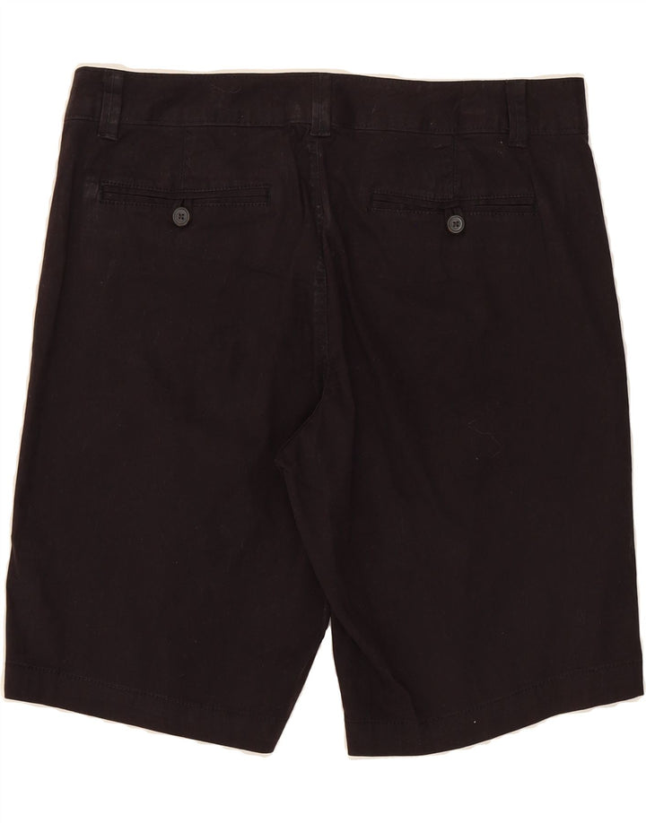 DOCKERS Womens Chino Shorts US 12 Large W32  Black Cotton Vintage Dockers and Second-Hand Dockers from Messina Hembry 