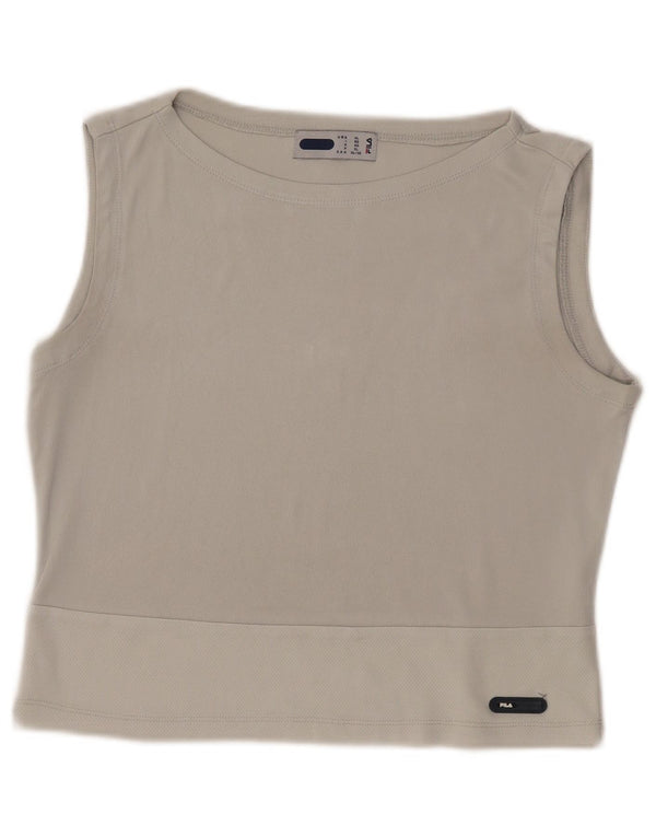 Fila Dame Crop Vest Top IT 50 XL Grå