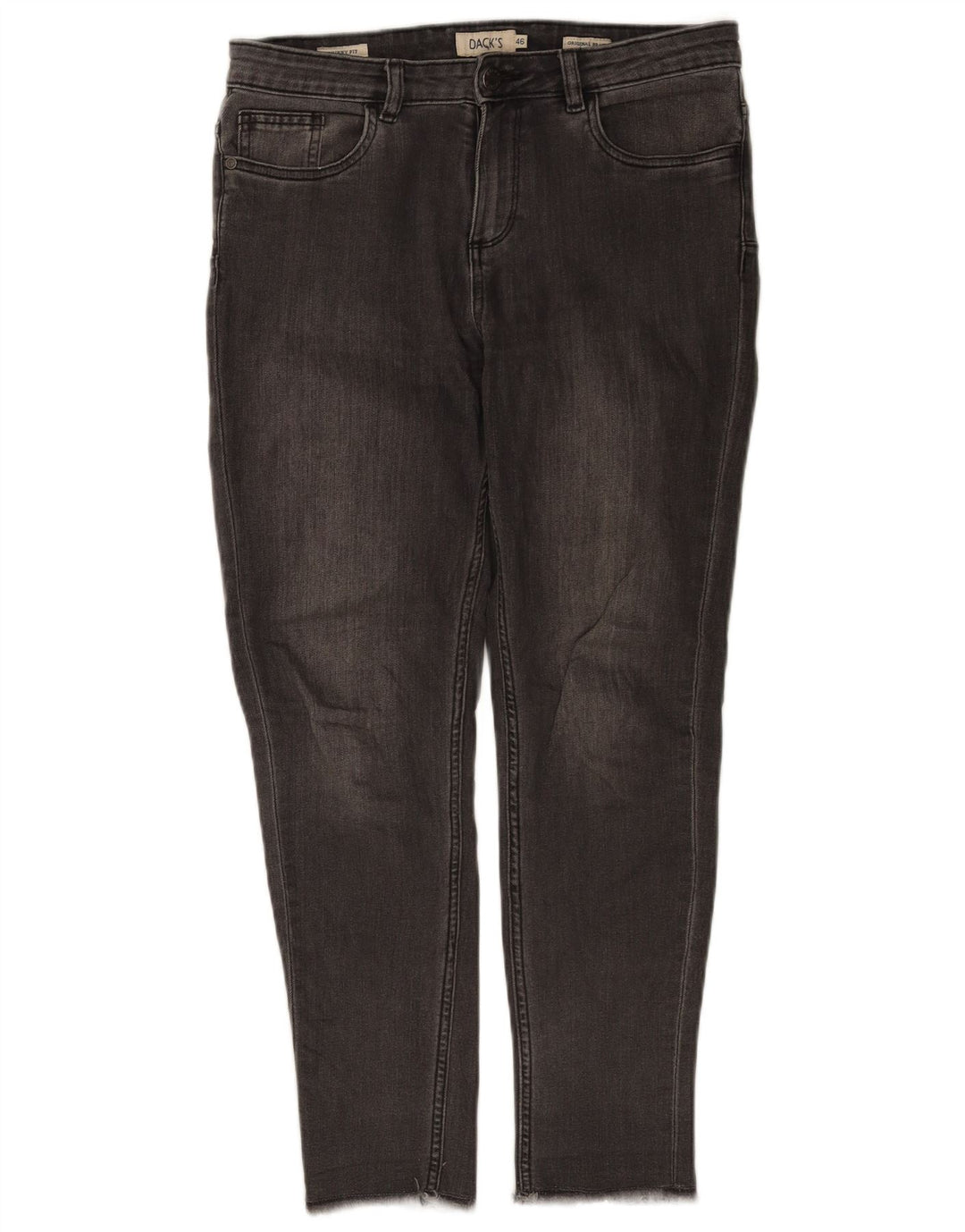Dacks Dame Crop Skinny Jeans IT 46 Large W30 L26 Grå
