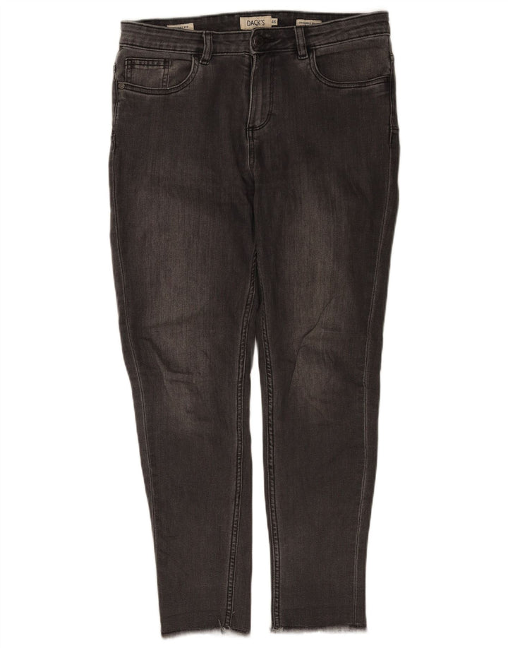 Dacks Dame Crop Skinny Jeans IT 46 Large W30 L26 Grå
