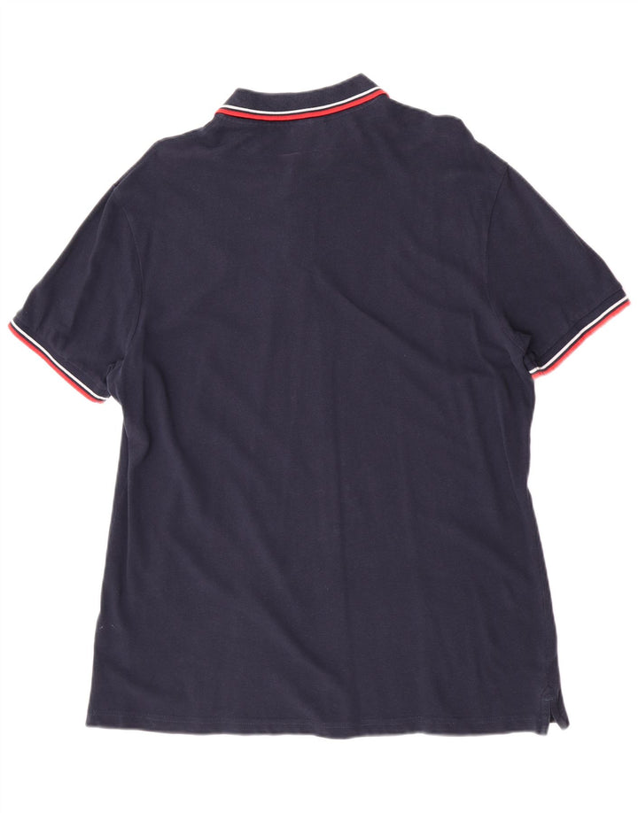 Diadora herre poloshirt 2XL marineblå bomuld