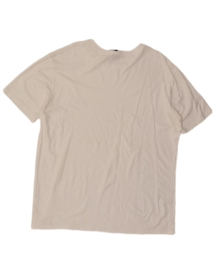 Hugo Boss Herre T-Shirt Top 2XL Hvid