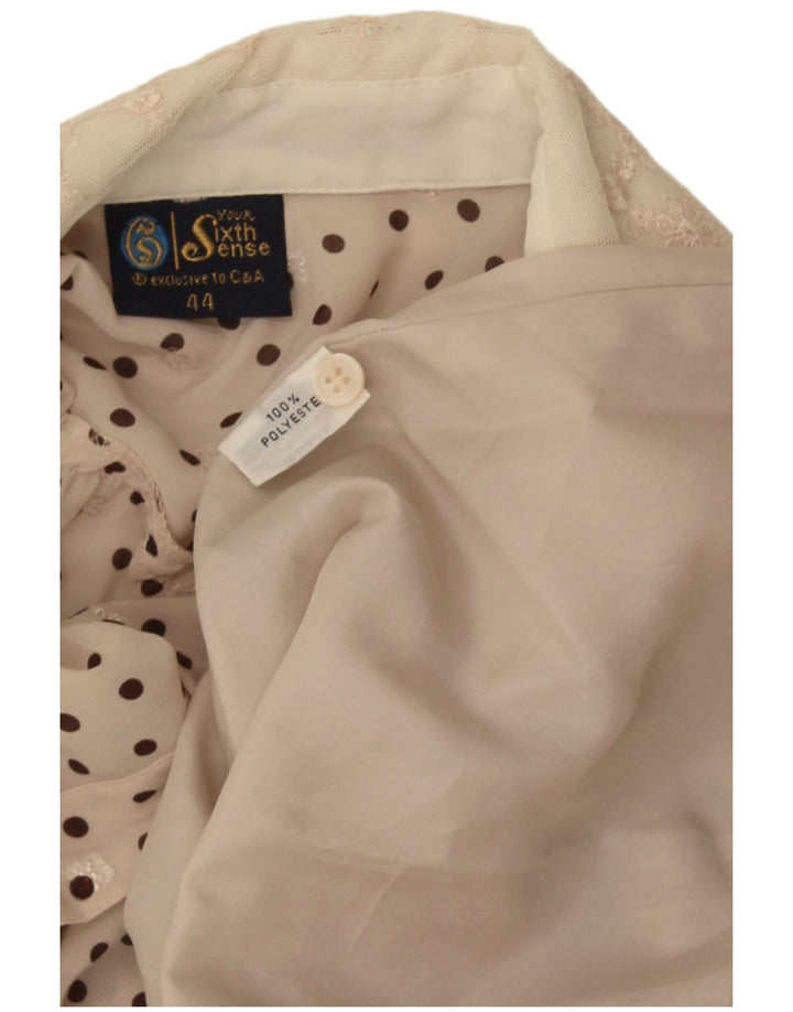 Din sjette sans Dame A-Line Kjole IT 44 Medium Beige Plettet Polyester