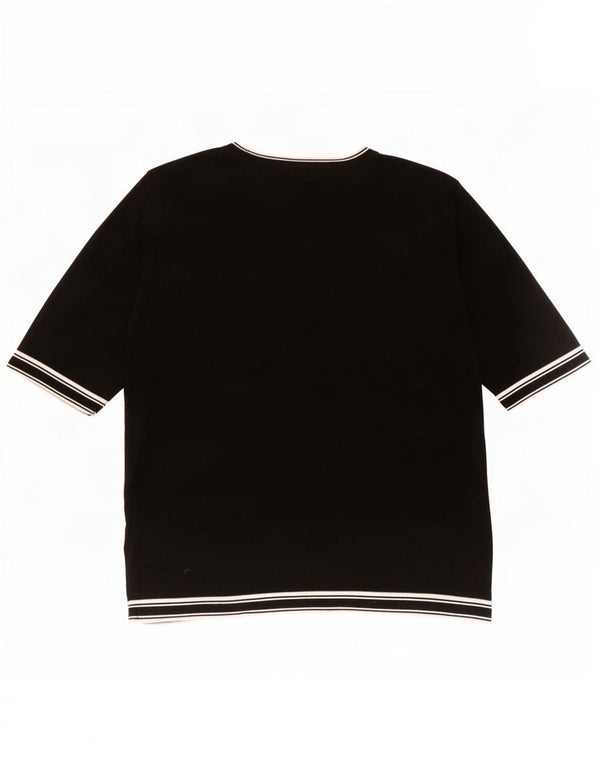 Marks & Spencer Dame sweater med rund hals DK 16 Stor Sort