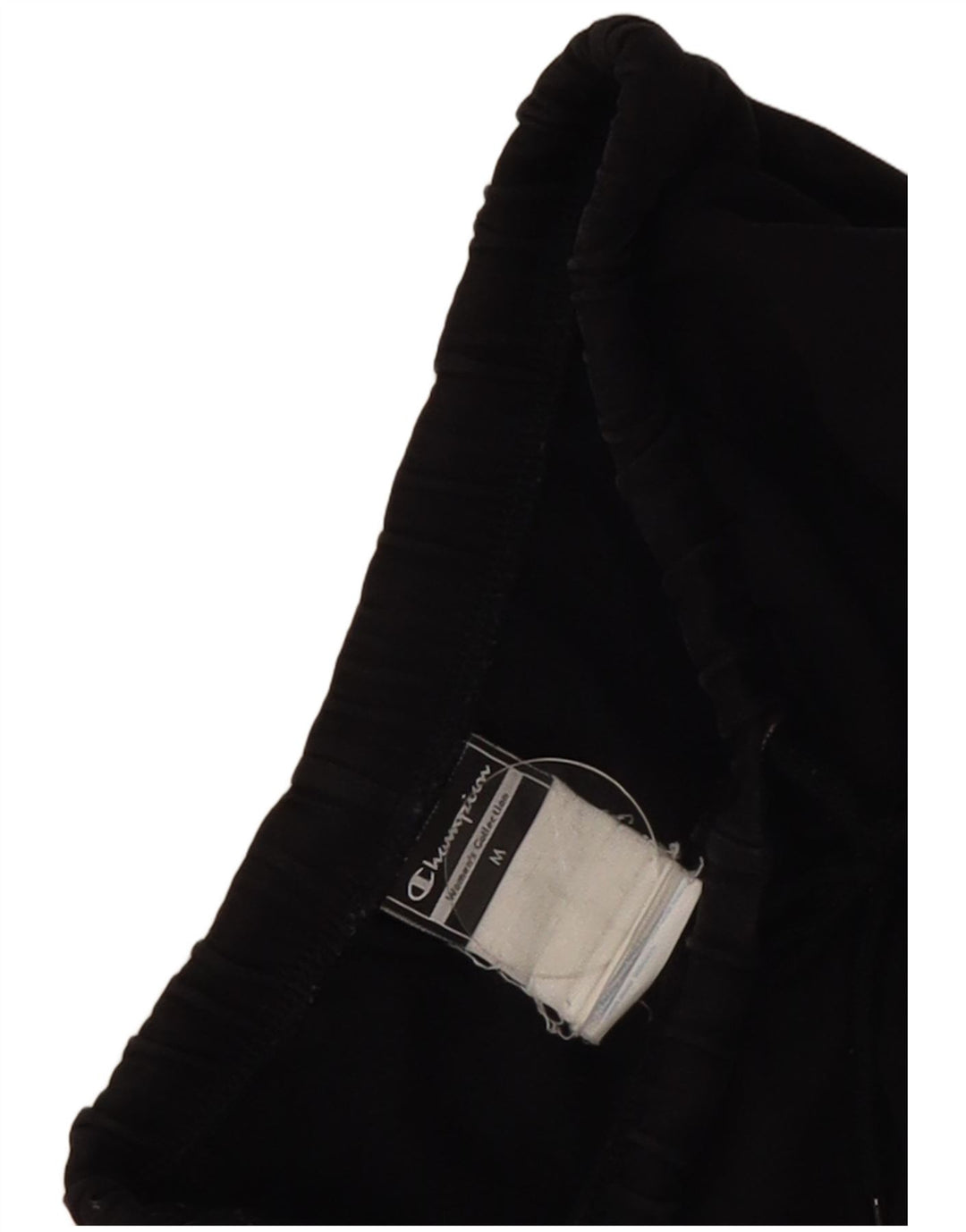 Champion Womens Crop træningsdragt Bukser UK 14 Medium Black Bomuld