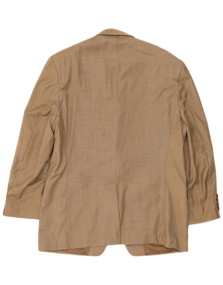 Ralph Lauren Herre 2-knaps blazerjakke UK 42 Stor beige uld