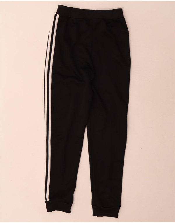Adidas Drenge Træningsdragt Bukser Joggers 9-10 År Sort Polyester