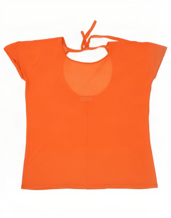 Max & Co. Damebluse Top UK 16 Large Orange