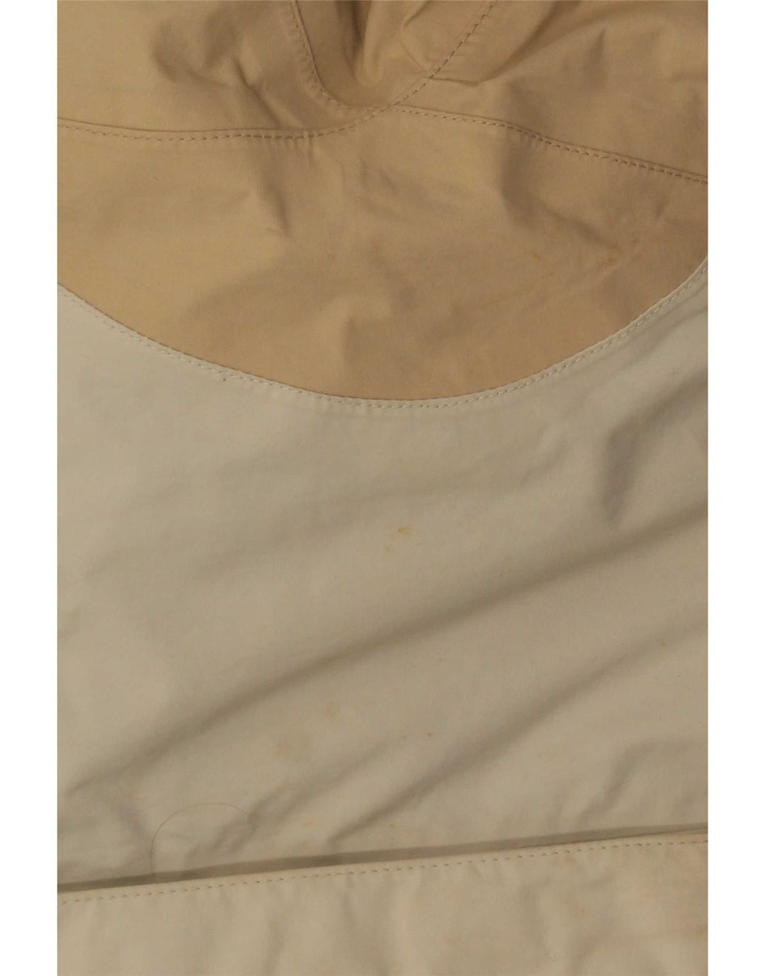 The North Face Regnjakke med hætte til kvinder UK 10 Small Beige Colourblock
