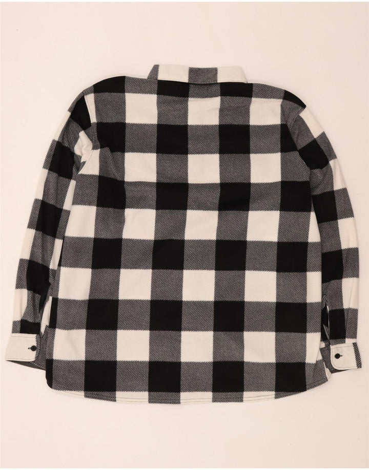 Wrangler Fleeceskjorte til mænd 2XL Sort Gingham Polyester