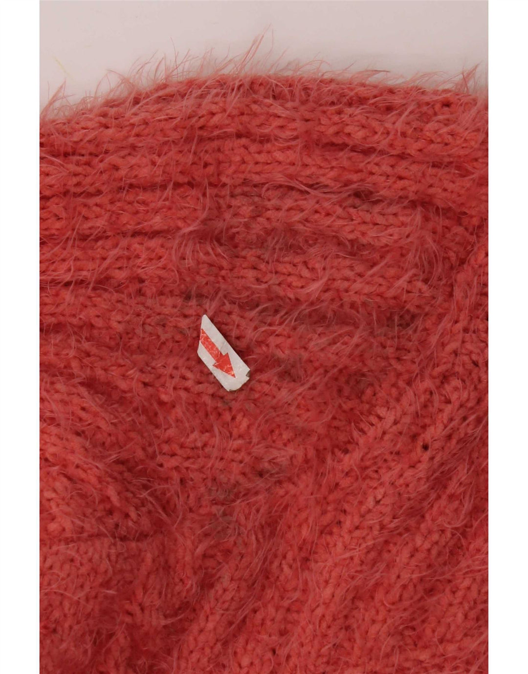 Marks & Spencer Dame V-hals sweater UK 18 XL Orange Polyester