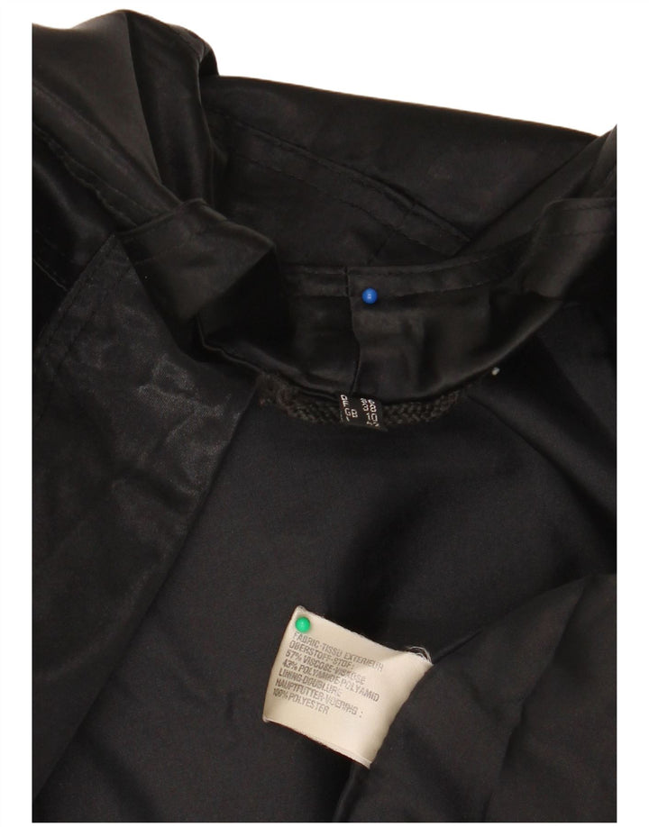 Colette Wolfgang Kaiser Bomberjakke til kvinder UK 10 Small Black Viscose