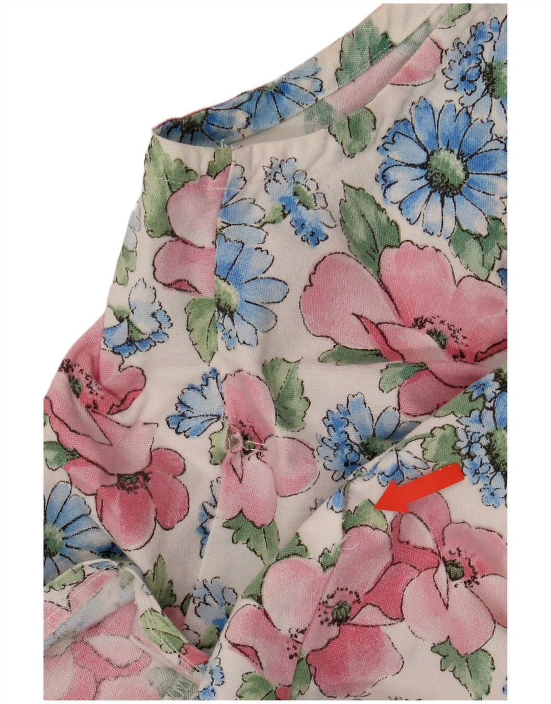 Vintage damevest UK 14 Medium Multicolored Floral