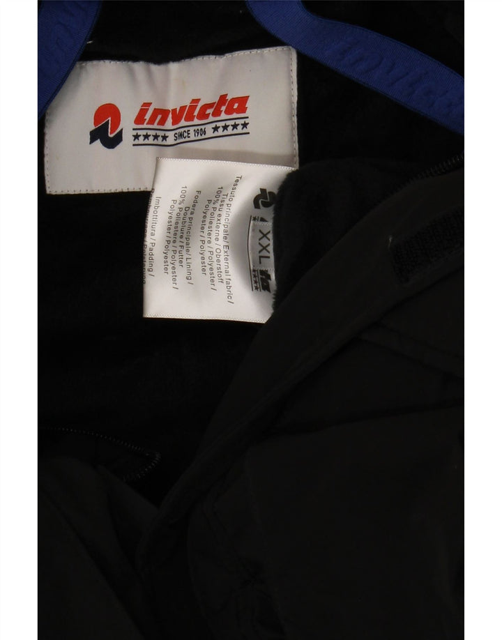 Invicta Herre Military Utility Jacket UK 44 2XL Sort Polyester