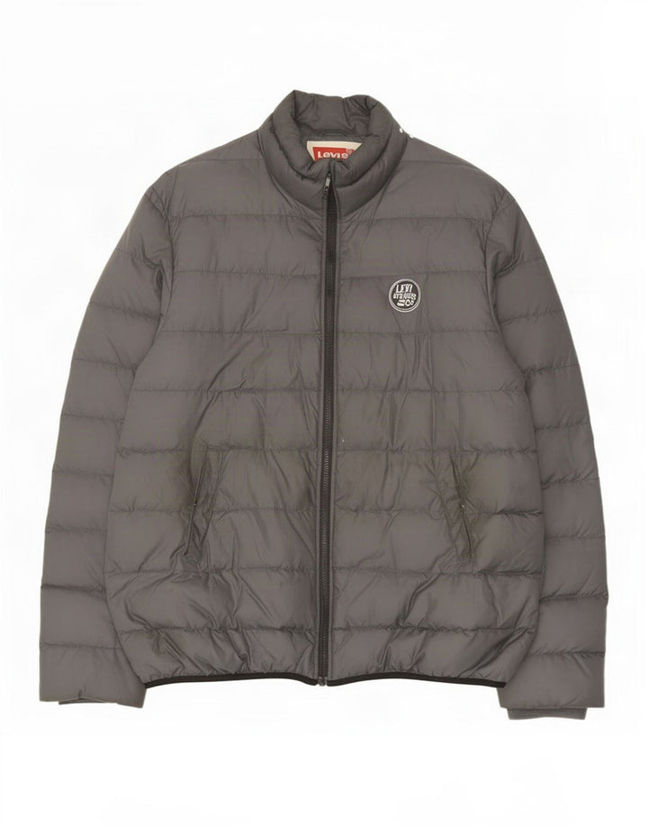 Levi's Polstret herrejakke UK 44 2XL Grå polyamid