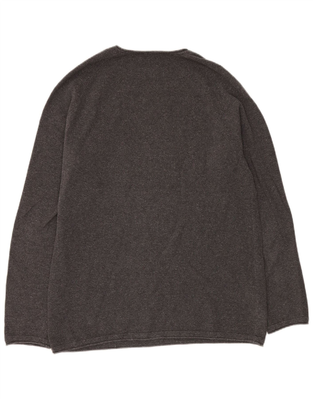 JACK & JONES Herre sweater med rund hals XL Grå bomuld