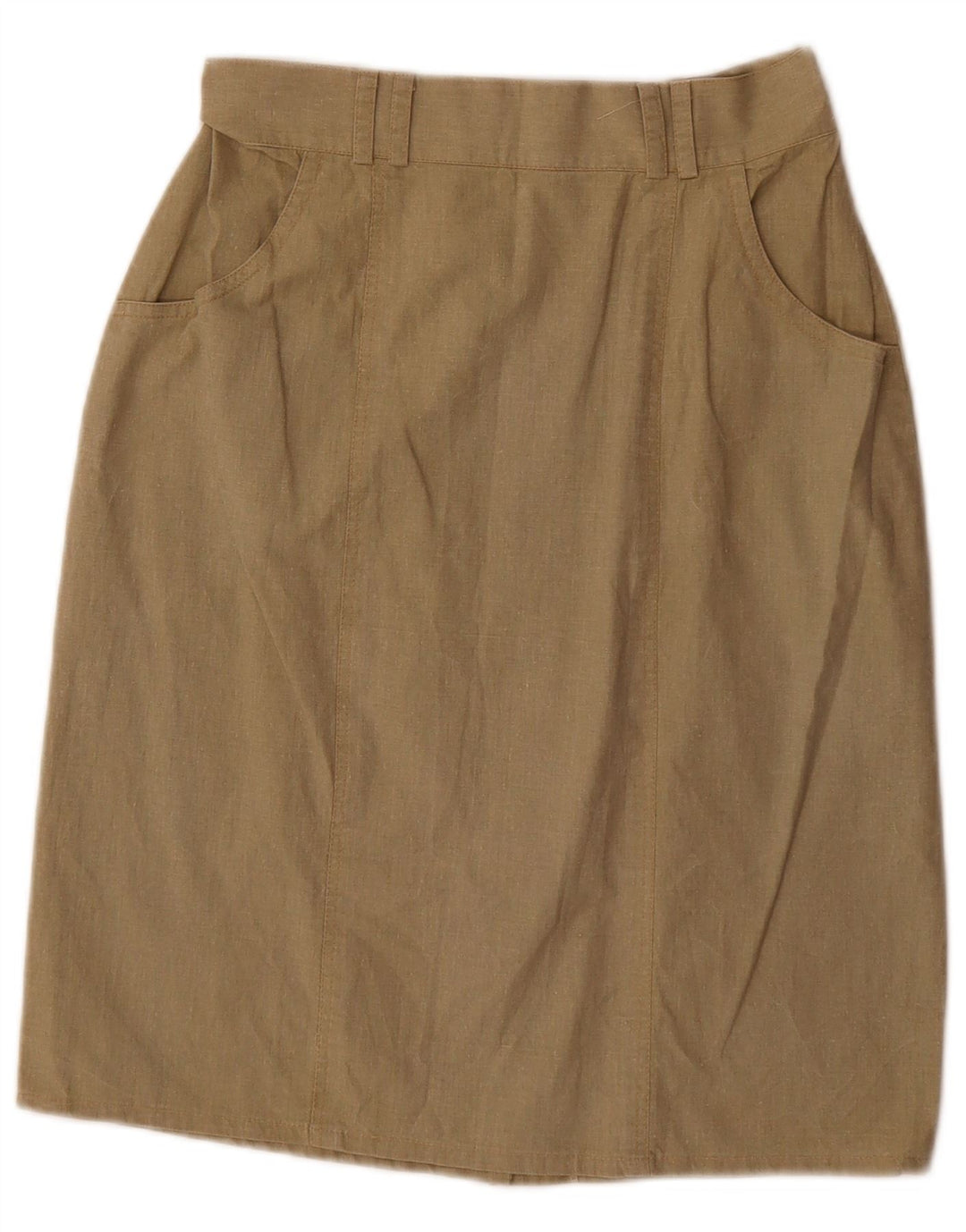 Vintage kvinders blyantnederdel W26 Small Khaki