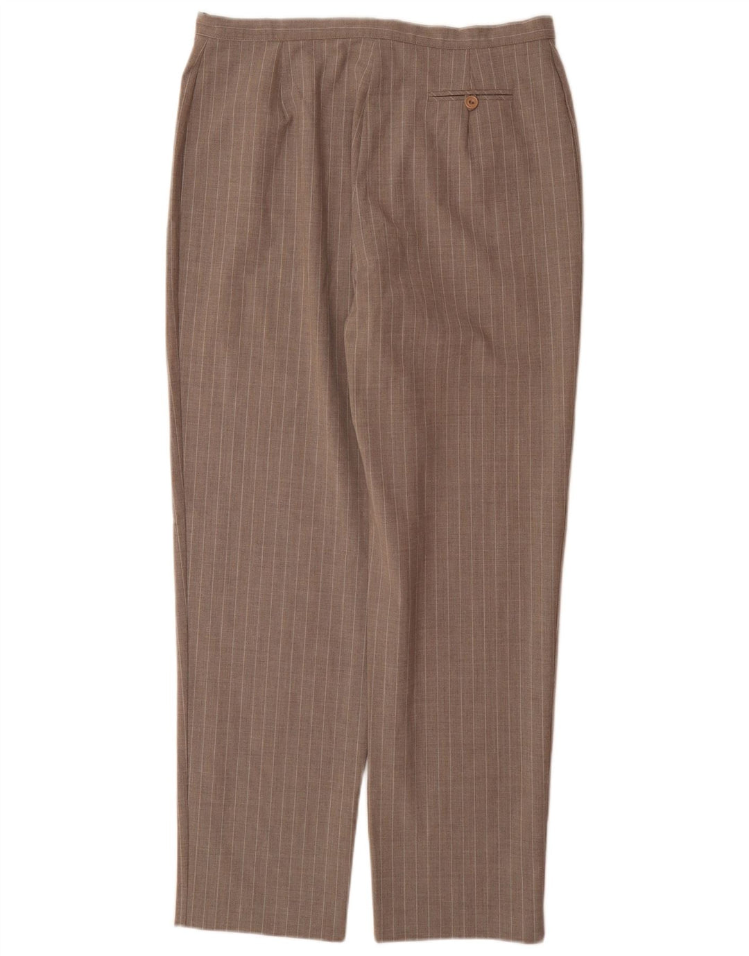 LAURA ASHLEY Højtaljede jakkesætbukser til kvinder UK 16 Large W32 L31 Grå