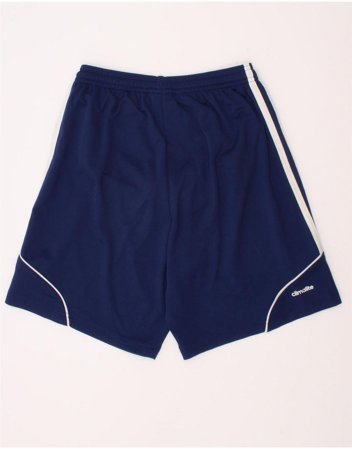 Adidas drenge Climalite sportsshorts 13-14 år marineblå polyester