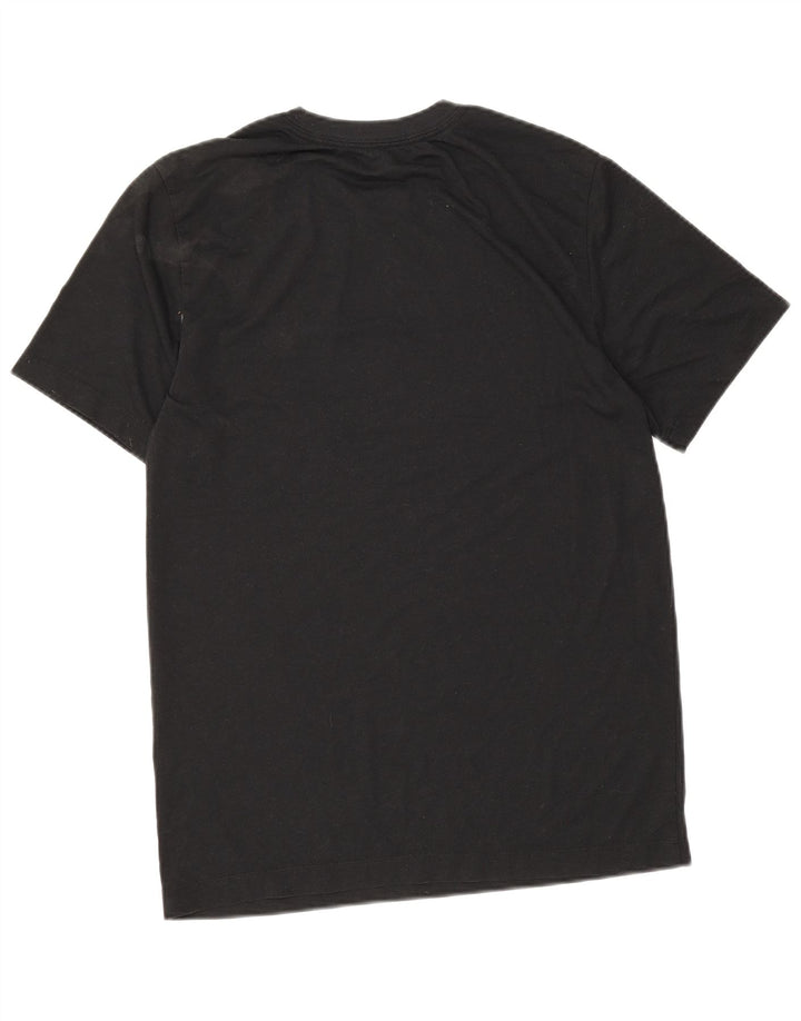 Nike Herre Dri Fit Grafisk T-Shirt Top Lille Sort