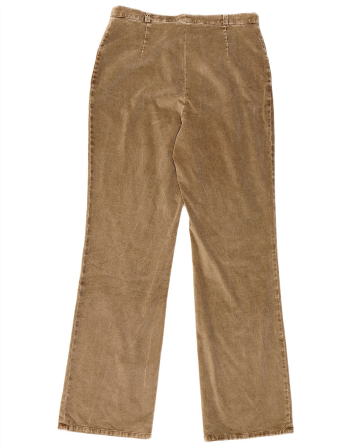 LAURA LEBEK Dame Bootcut Casual Bukser UK 16 Large W32 L32 Brun