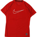 Nike drenge Dri Fit grafisk T-shirt top 12-13 år stor rød polyester