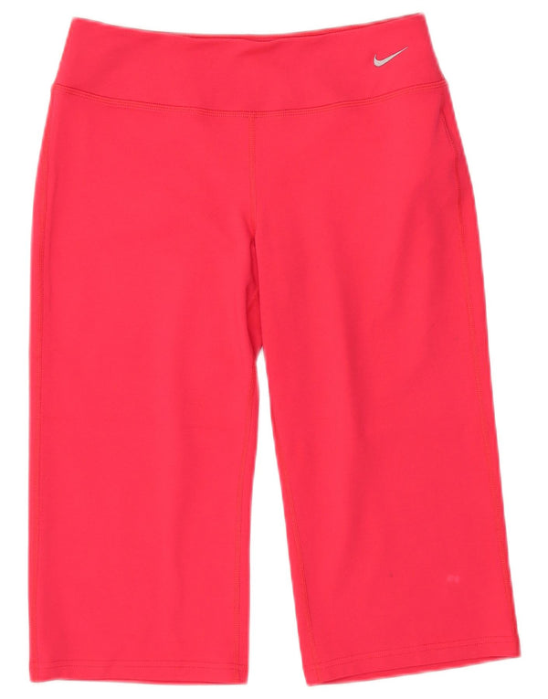 Nike piger Dri Fit Bermuda sportsshorts 12-13 år Large Pink Bomuld