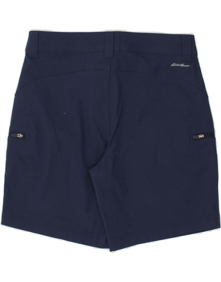 EDDIE BAUER Womens Cargo Shorts US 2 XS W28  Navy Blue Nylon Vintage Eddie Bauer and Second-Hand Eddie Bauer from Messina Hembry 