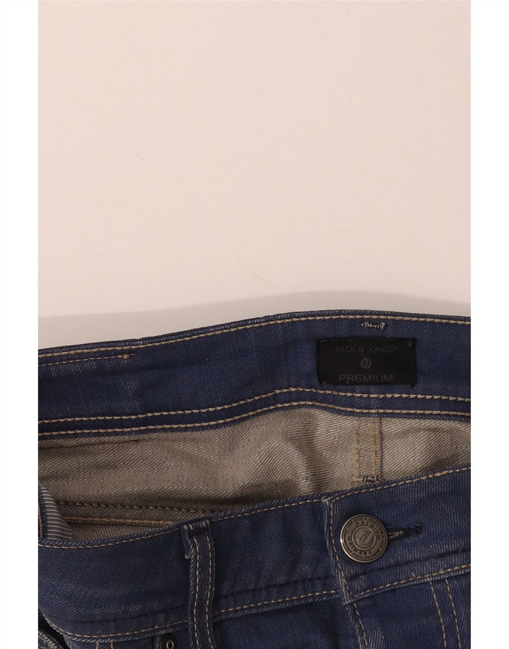 Jack & Jones Straight Jeans til mænd W34 L32 Blå