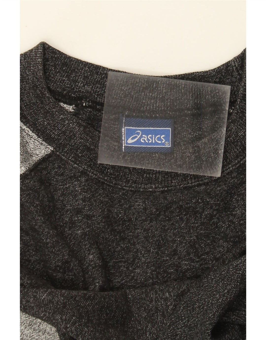 Asics Herre Grafisk T-Shirt Top Stor Sort Colourblock