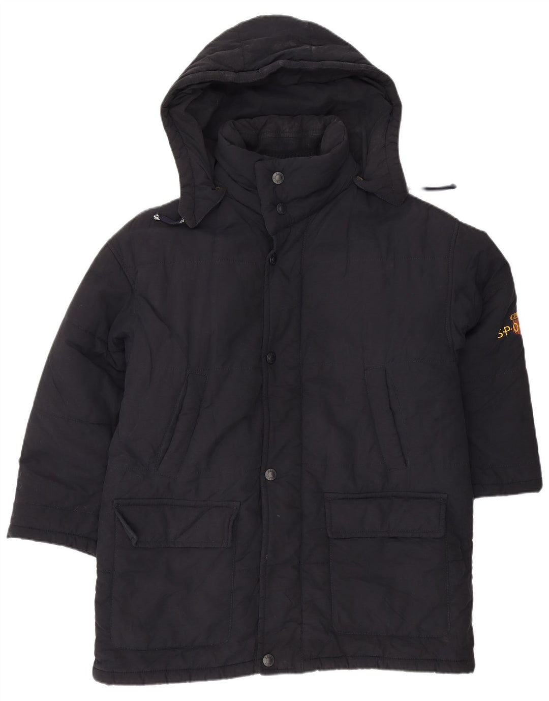Bush Herre hættepolstret jakke UK 44 2XL Navy Blue