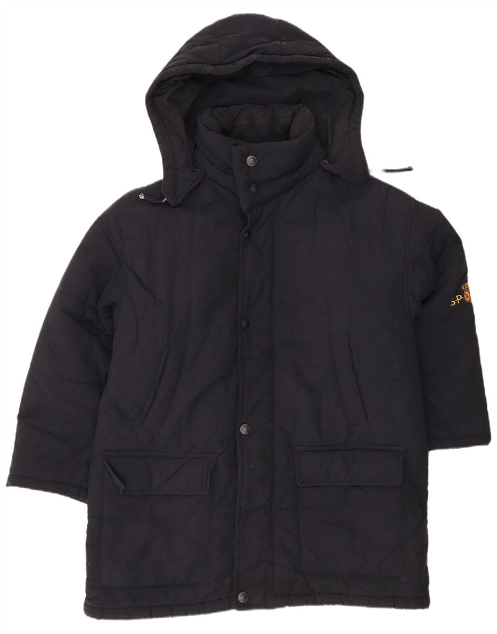 Bush Herre hættepolstret jakke UK 44 2XL Navy Blue