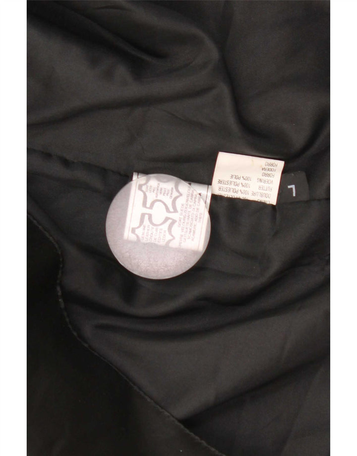 C & A Herre ruskindsvest Stor flerfarvet patchwork læder