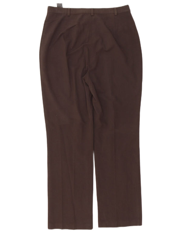 Marks & Spencer Lige fritidsbukser til kvinder UK 14 Medium W30 L30 Brun