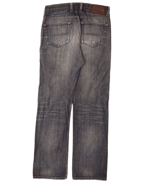 Tommy Hilfiger Straight Jeans til mænd W33 L34 Blå