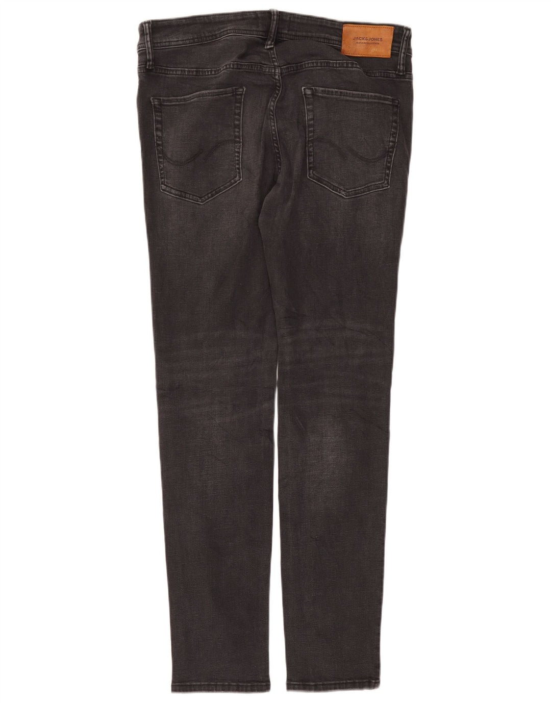 Jack & Jones Herre Liam Skinny Jeans W34 L32 Grå Bomuld