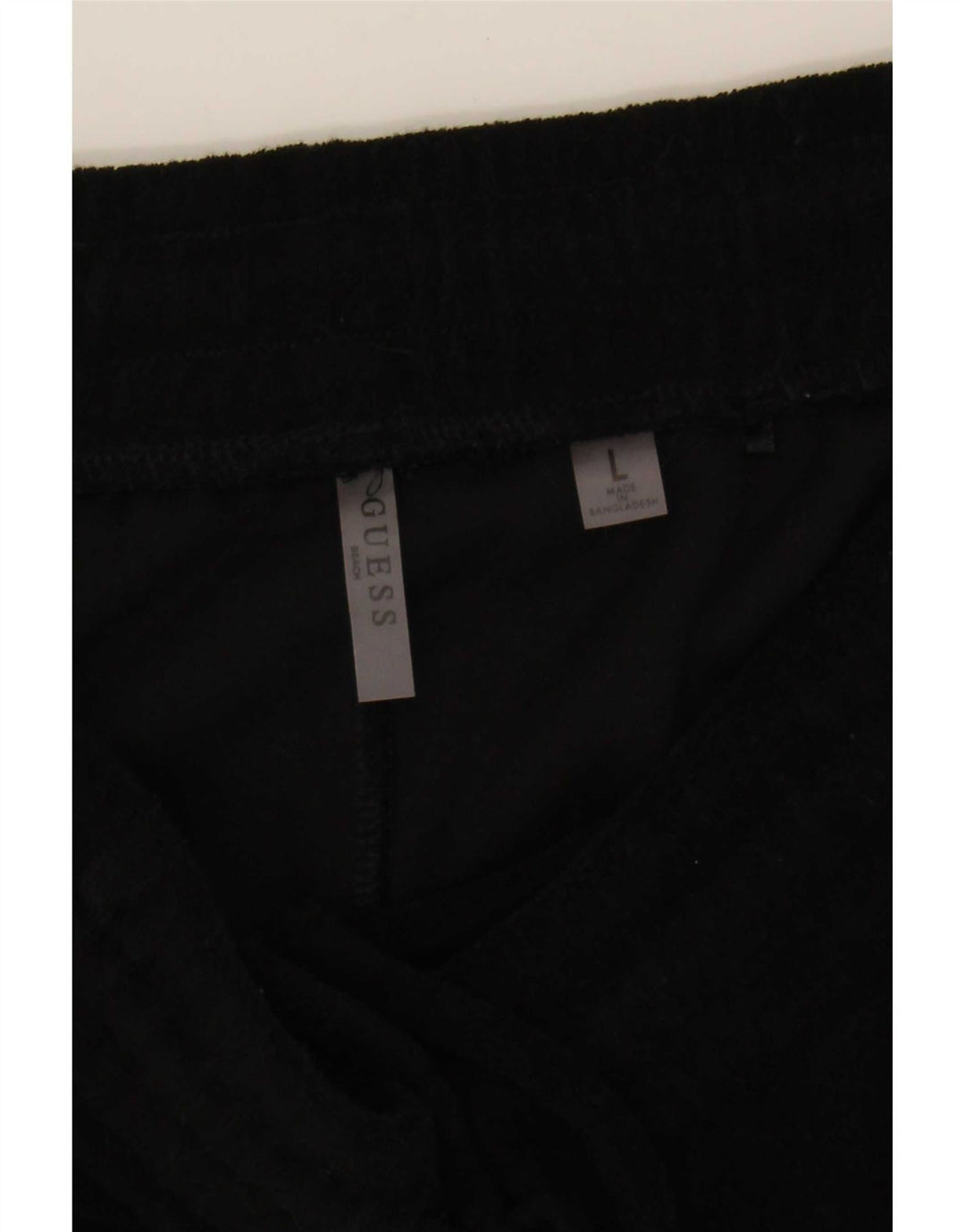 Guess Sportsshorts til kvinder UK 14 Large Black Bomuld