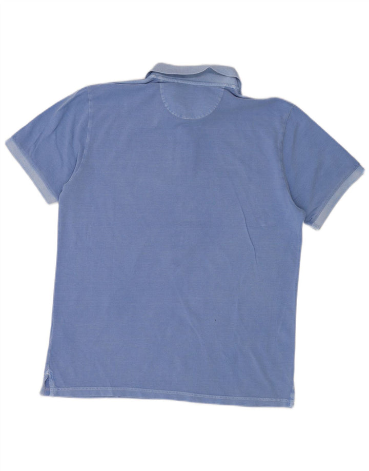 Gant Polo Shirt til mænd, stor blå bomuld