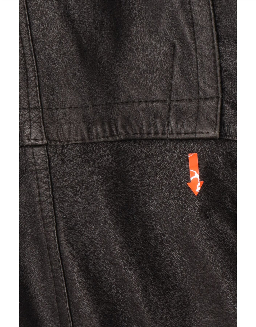 VINTAGE Mens Leather Jacket UK 40 Large Black Vintage Vintage and Second-Hand Vintage from Messina Hembry 