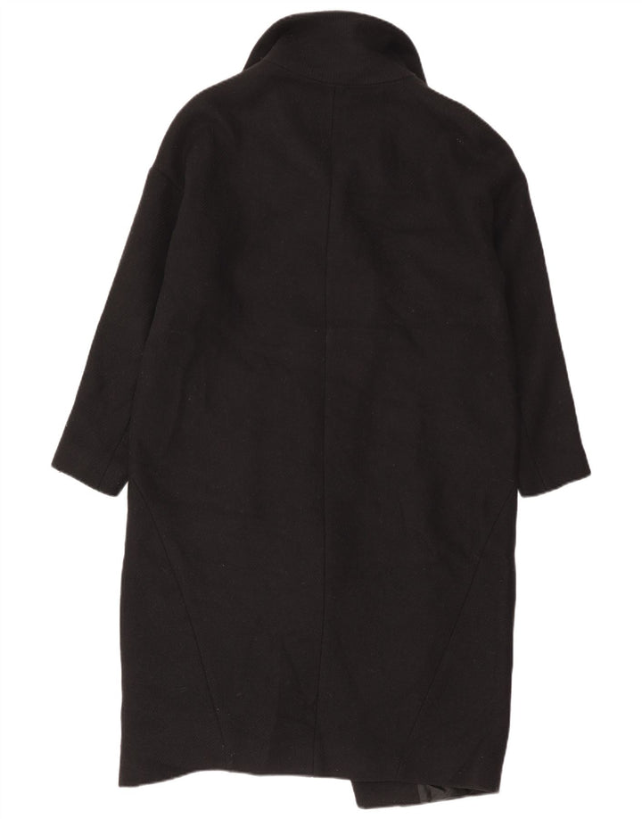 Zara Dame Oversized Overfrakke UK 6 XS Sort