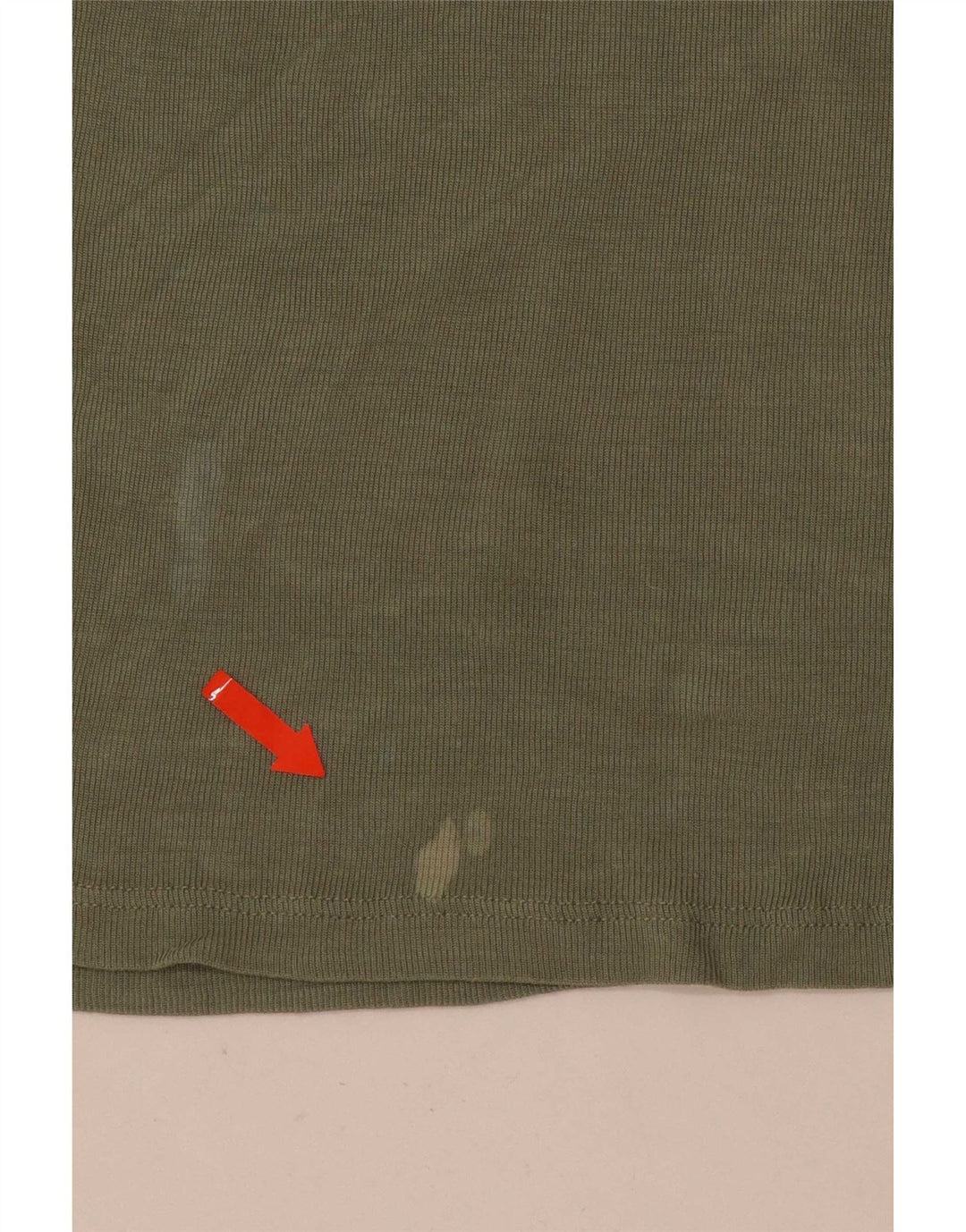 Zara Dametop Langærmet UK 12 Medium Khaki