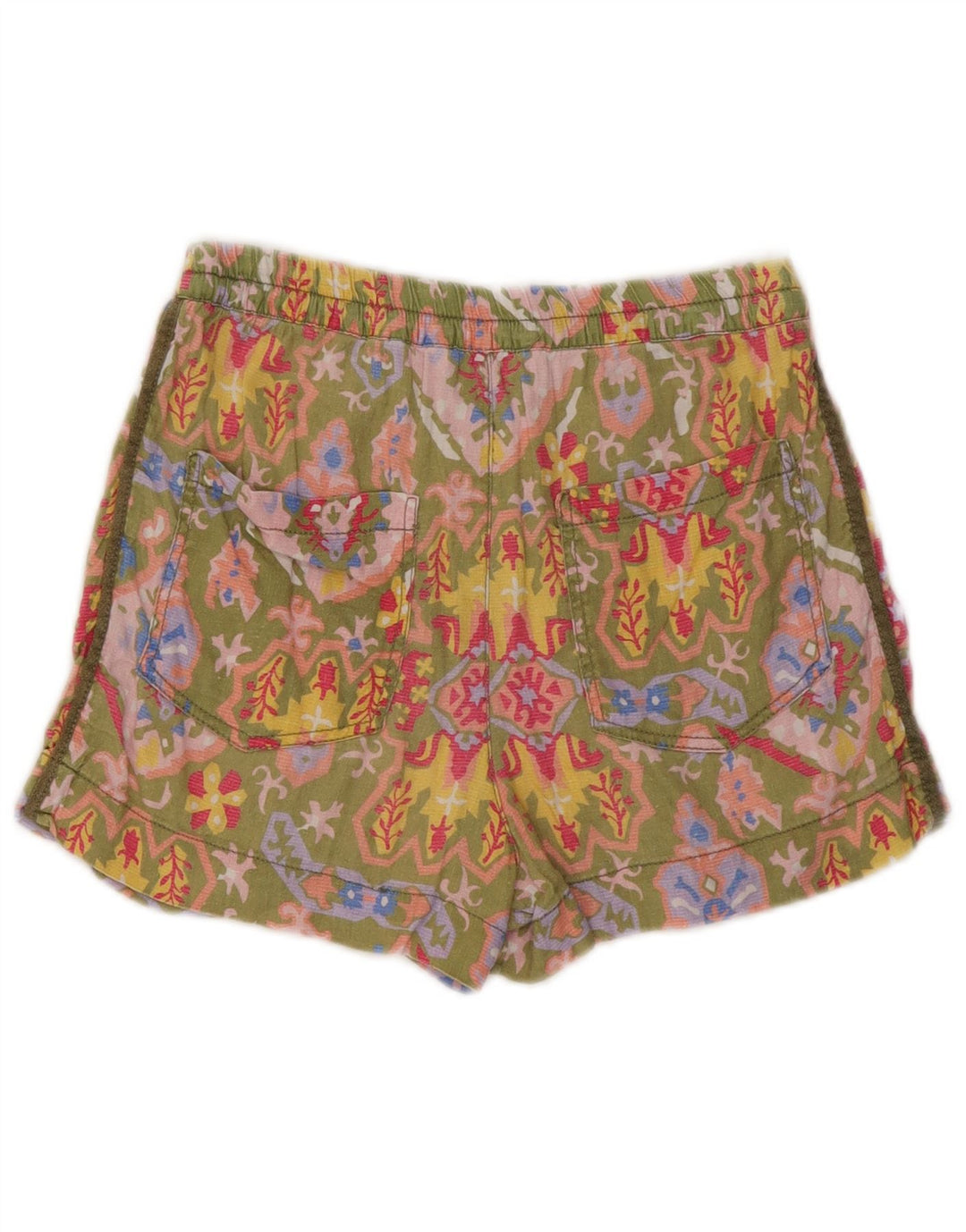 Zara Chino Shorts til kvinder Small W26 Multicolored Floral